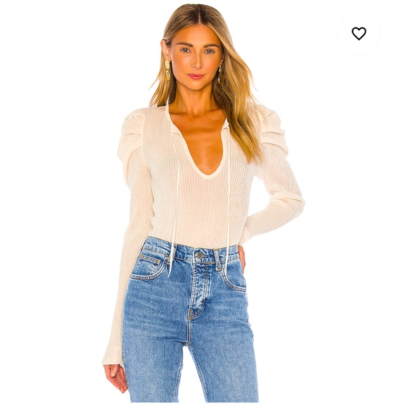 MAJORELLE Sweaters - Majorelle Gemma Sweater in Ivory